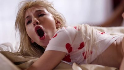 Two lesbians are having some fun while playing naked and cum hard when they tease and lick their tender but moist pussies. One as well as the other of